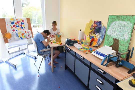 Beschäftigungs- und Förderbereich